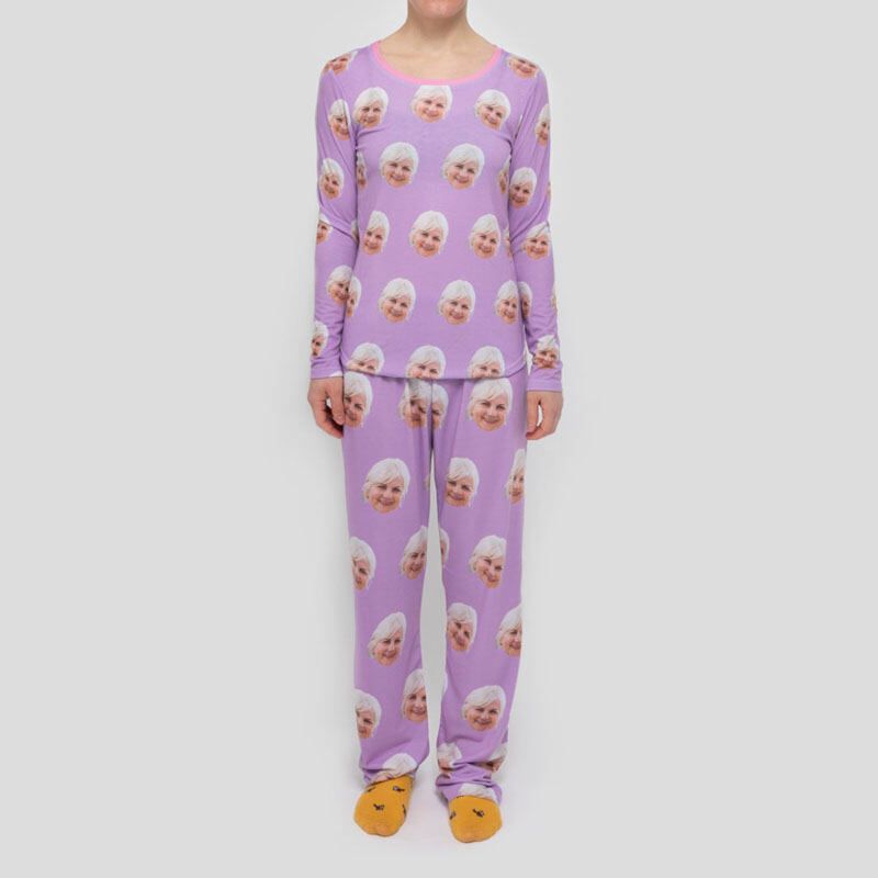 Set Pigiama Personalizzato per Donna Set Pigiama Natalizio per Famiglia Pigiami da Notte Manica Lunga Divertente TinFrey Set Pigiama Personalizzato con Foto Set Pigiama Personalizzato per Donna Set Pigiama Natalizio per Famiglia Pigiami da Notte Manica Lunga Divertente TinFrey Set Pigiama Personalizzato con Foto